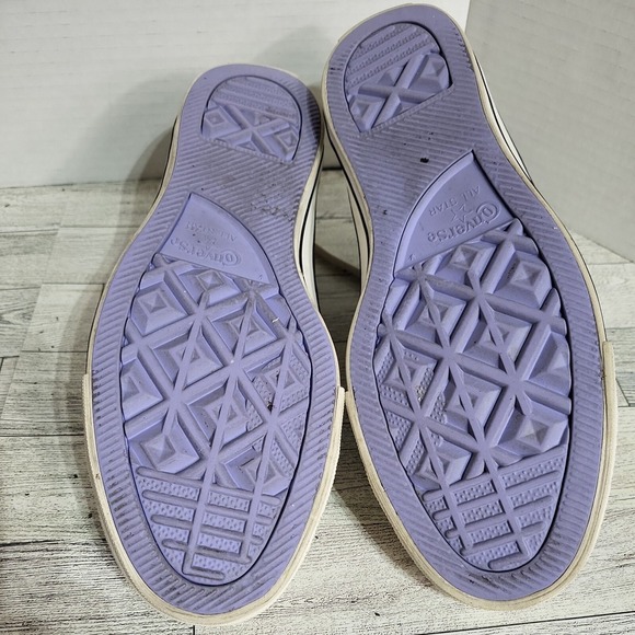 Converse Hi-Top Transparent  Chuck Taylor Sneakers Women Sz 9 - Picture 10 of 10